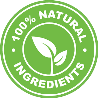 100% natural ingredients mark