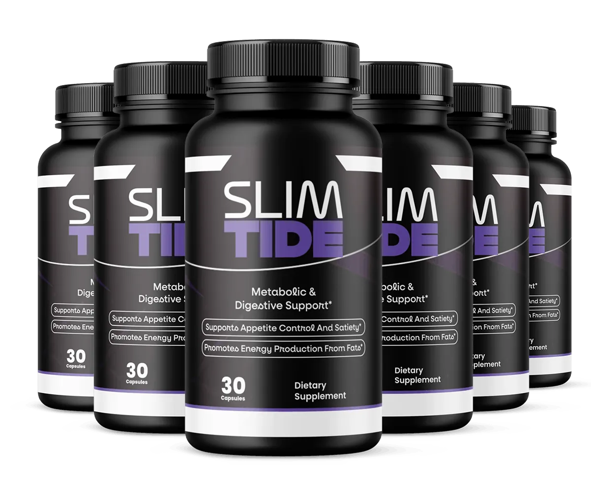 SlimTide six-bottle package, 180-day supply