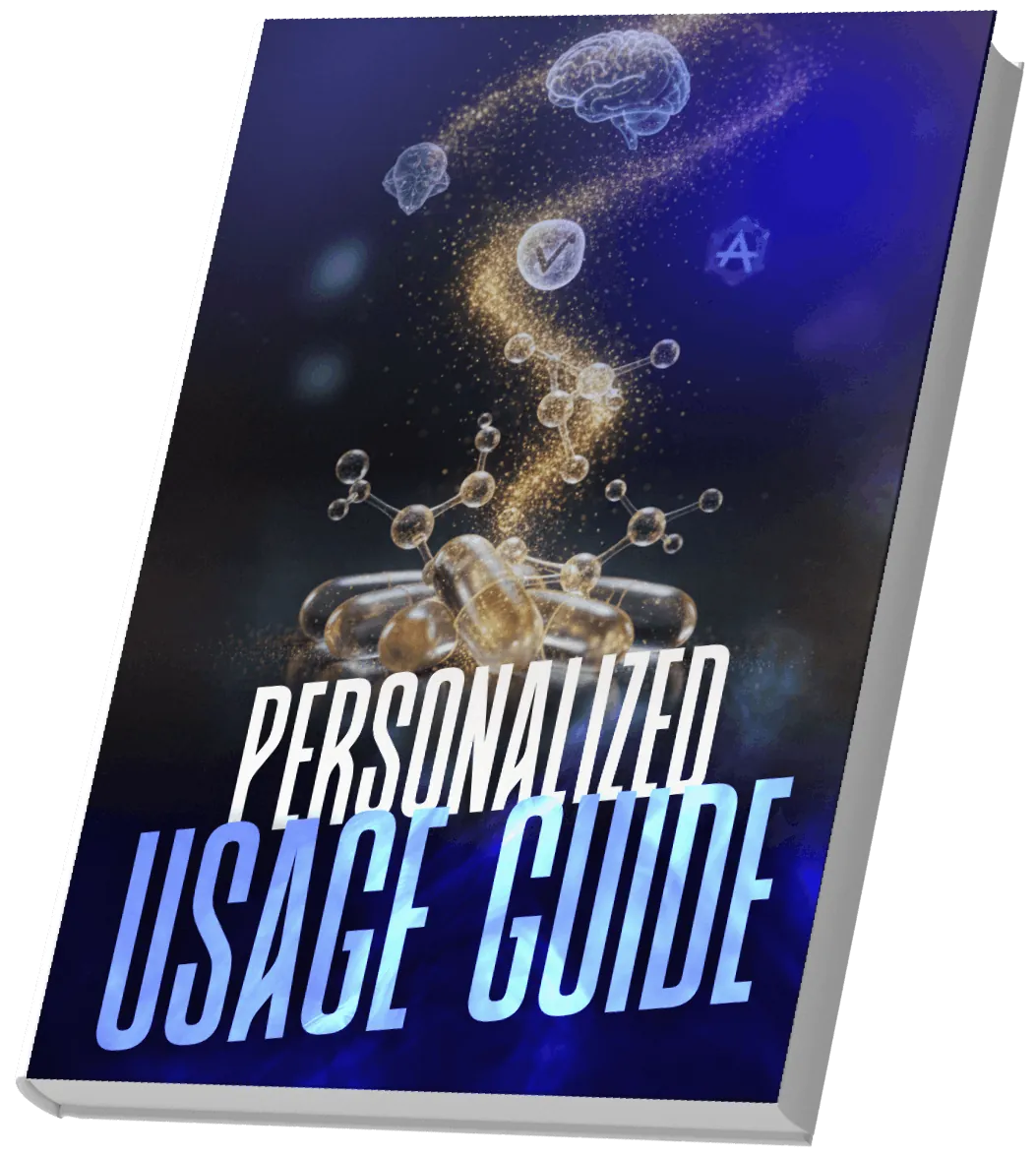 Personalized Usage Guide digital bonus cover